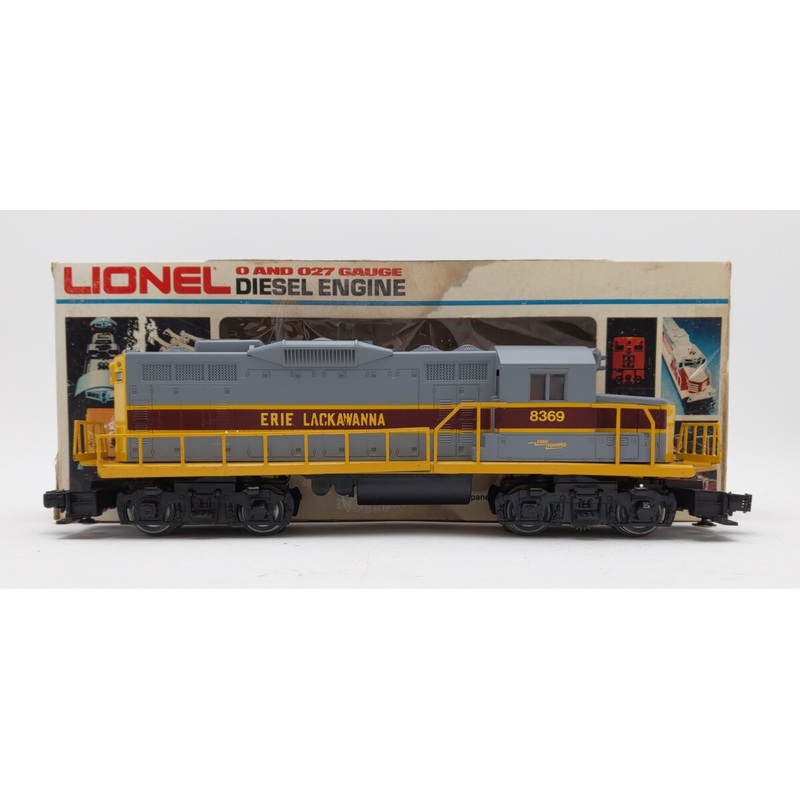 Lionel 6-8369 O Gauge Erie Lackawanna GP20 Diesel Locomotive #8369 EX/Box
