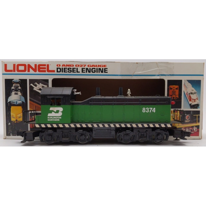 Lionel 6-8374 O Gauge Burlington Northern SW-1 Switcher #8374 EX/Box