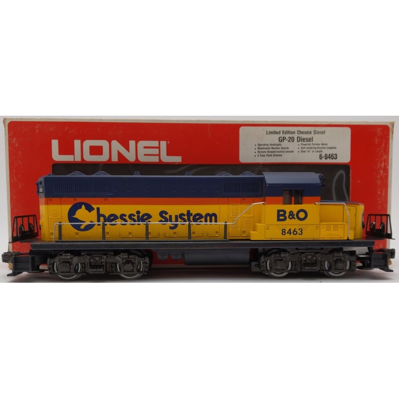 Lionel 6-8463 O Gauge Chessie System GP20 Diesel Engine EX/Box