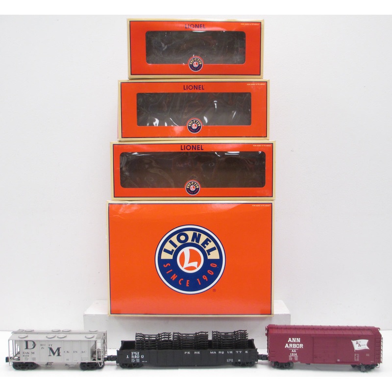Lionel 6-31795  O Gauge Pere Marquette Regional Freight Cars (Set of 3) NIB