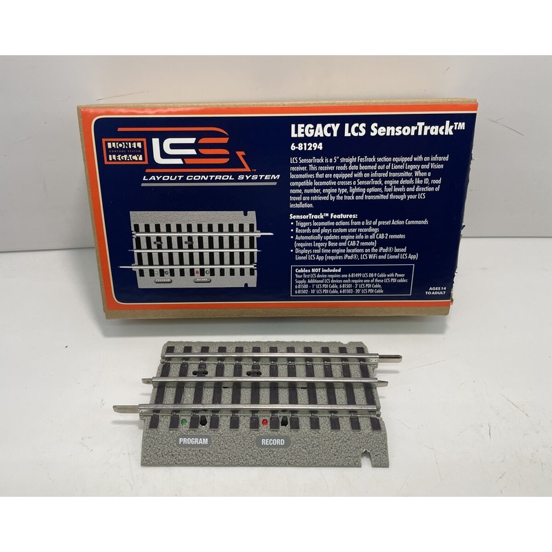 Lionel 6-81294 O LCS Legacy Sensortrack LN/Box