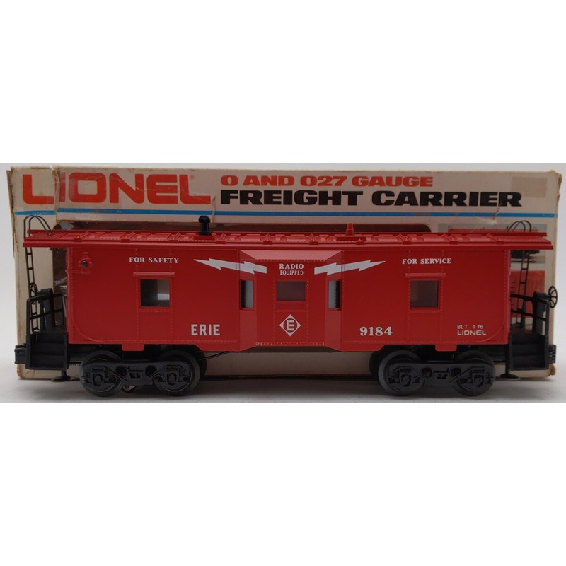 Lionel 6-9184 O Gauge Erie Bay Window Illuminated Caboose #9184 EX/Box