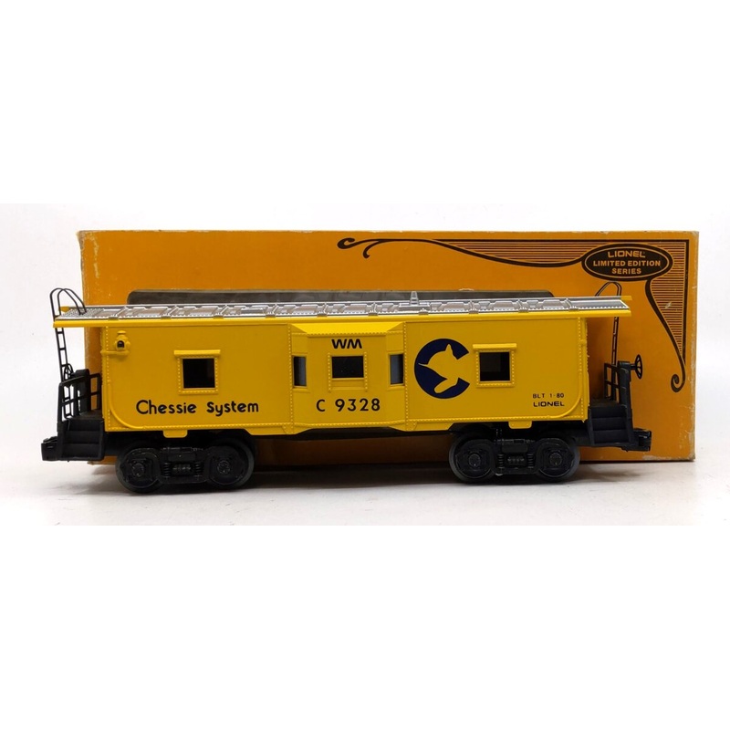 Lionel 6-9328 O Gauge Chessie Bay Window Caboose LN/Box
