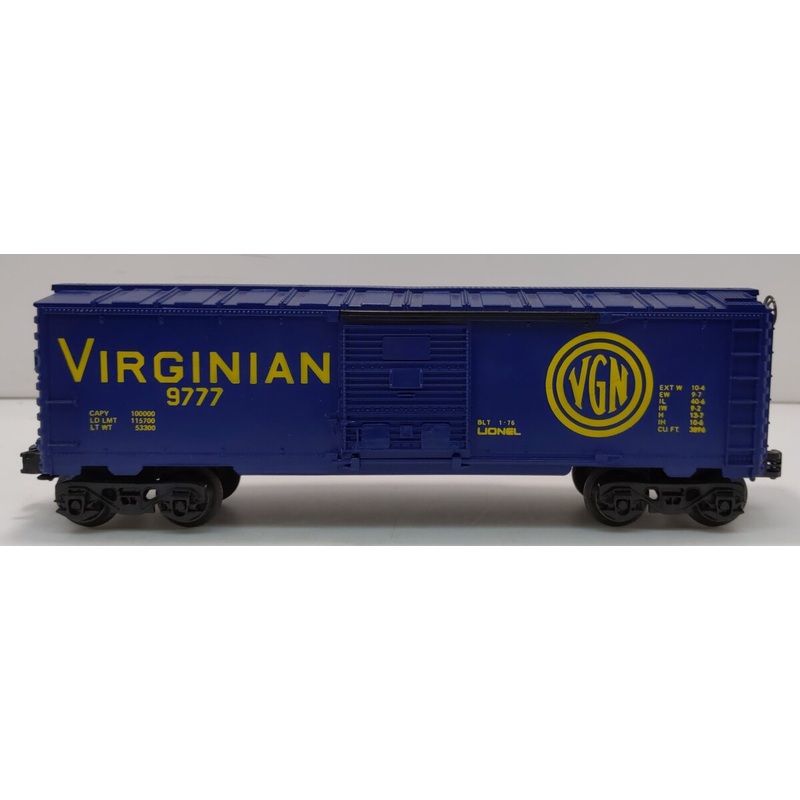 Lionel 6-9777 O Gauge Virginian Boxcar EX
