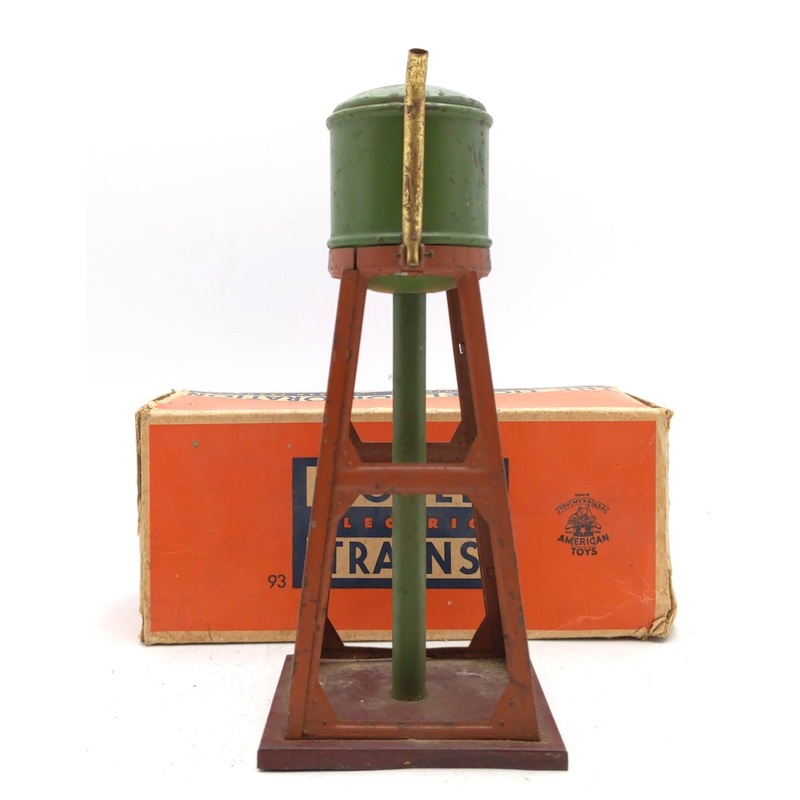 Lionel 93 Vintage O Small Metal Water Tower/Box