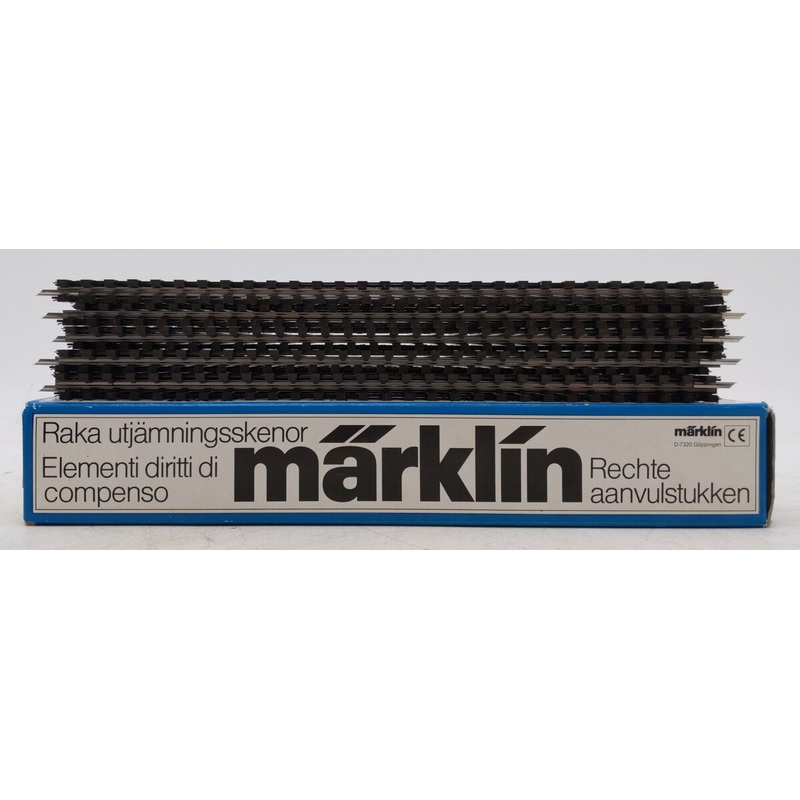 Marklin 2209 K Track 8-5/8 Straight Track Section (Pack of 10) EX/Box