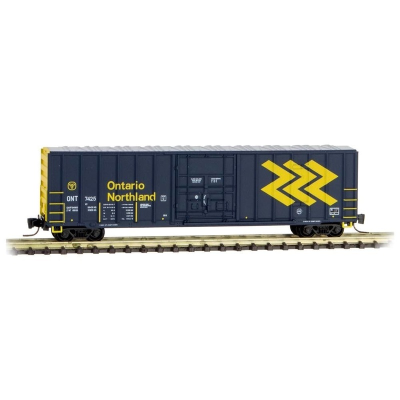 Micro-Trains 51100262 Z Ontario Northland 50′ Boxcar #7425 LN/Box