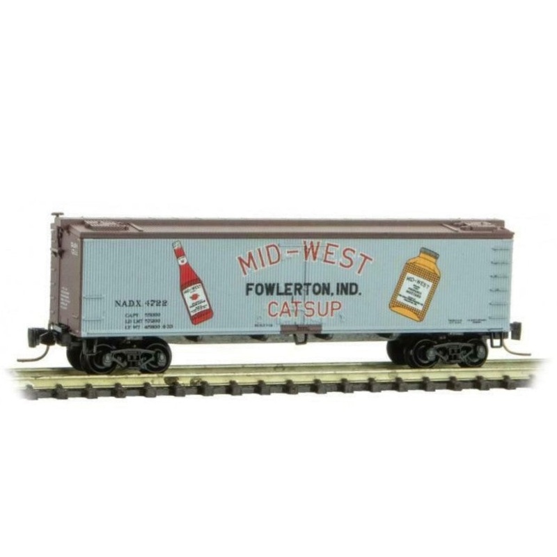 Micro-Trains 51800780 Z Farm-to-Table #8 36′ Wood Sheathed Ice Reefer #4722 LN/Box