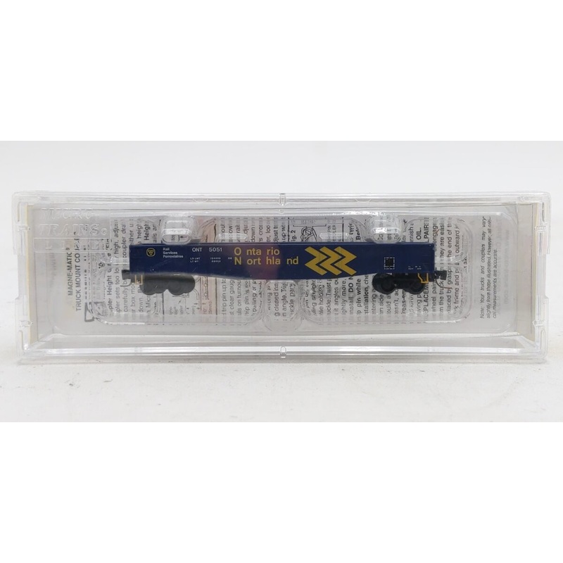 Micro-Trains 52200351 Z Ontario Northland 50′ Fishbelly Drop-End Gondola #5051 LN/Box