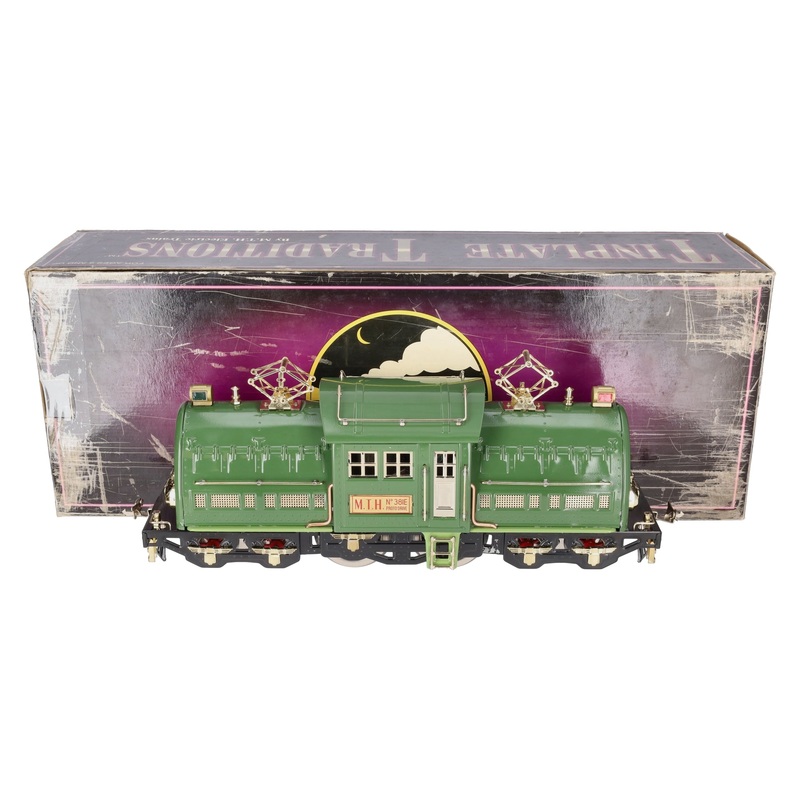 MTH 10-1216-0 Std. Gauge Tinplate 381E Locomotive EX/Box