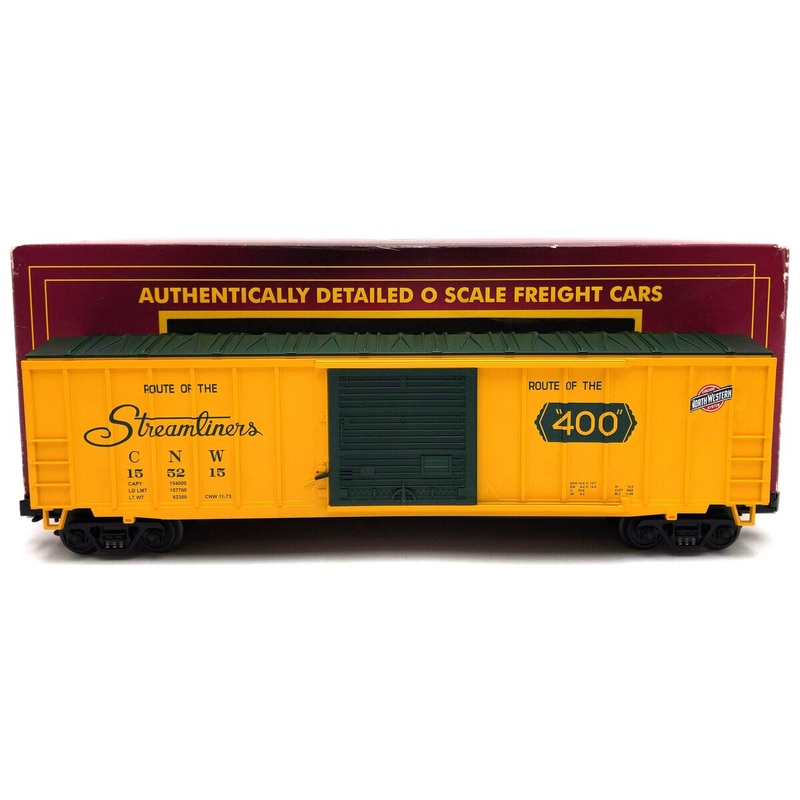 MTH 20-90052 O Gauge Chicago & North Western 50′ Box Car #155215 LN/Box