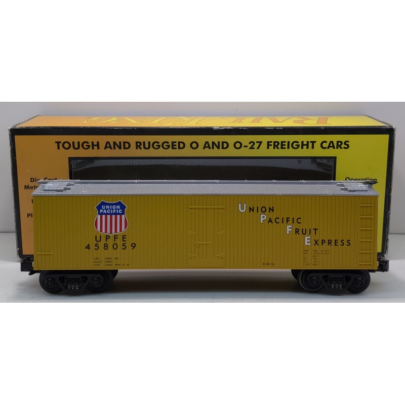 MTH 30-7813 O Gauge Union Pacific Refrigerator Car #458059 LN/Box