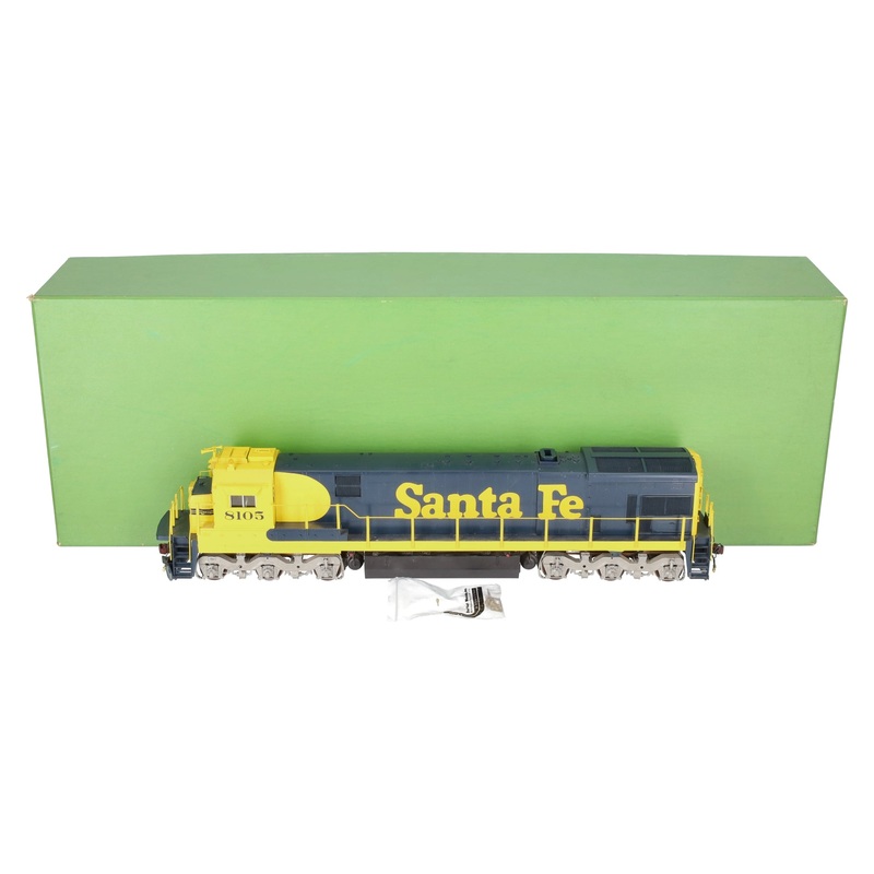 Overland OMI-0554 O BRASS Santa fe GE C30-7 Diesel Engine -2Rail/Factory Painted EX/Box