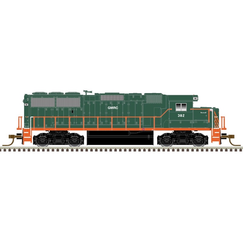 Atlas 40004932 N Green Mountain RR GP60 Diesel Locomotive with DCC & Sound #382