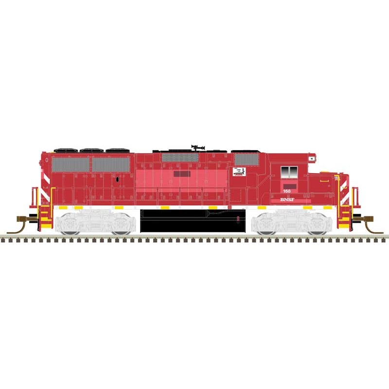 Atlas 40004933 N BNSF GP60 Diesel Locomotive with DCC & Sound #168