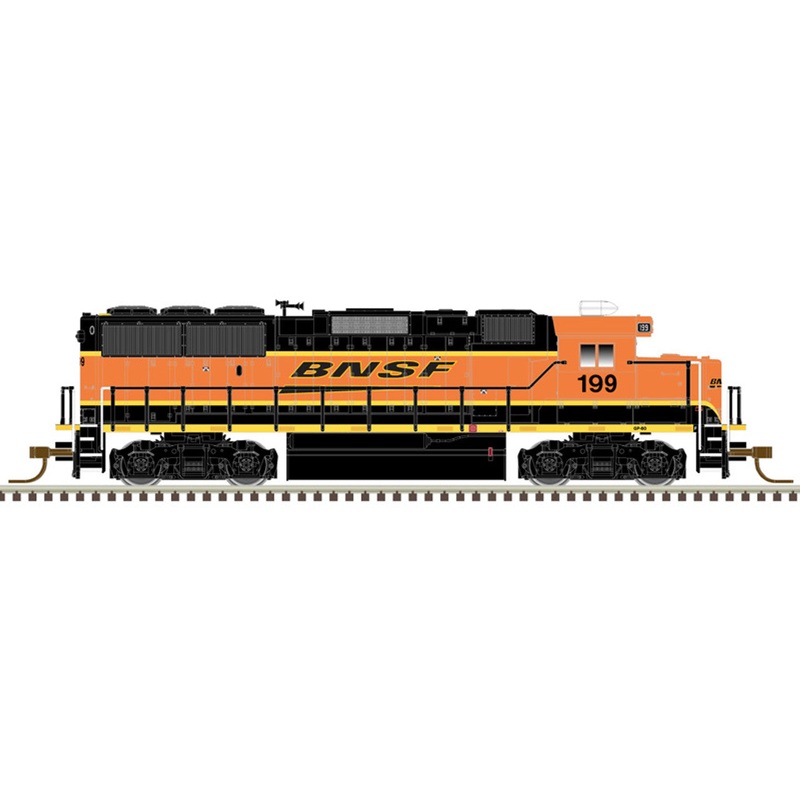 Atlas 40004934 N BNSF GP60 Diesel Locomotive with DCC & Sound #199