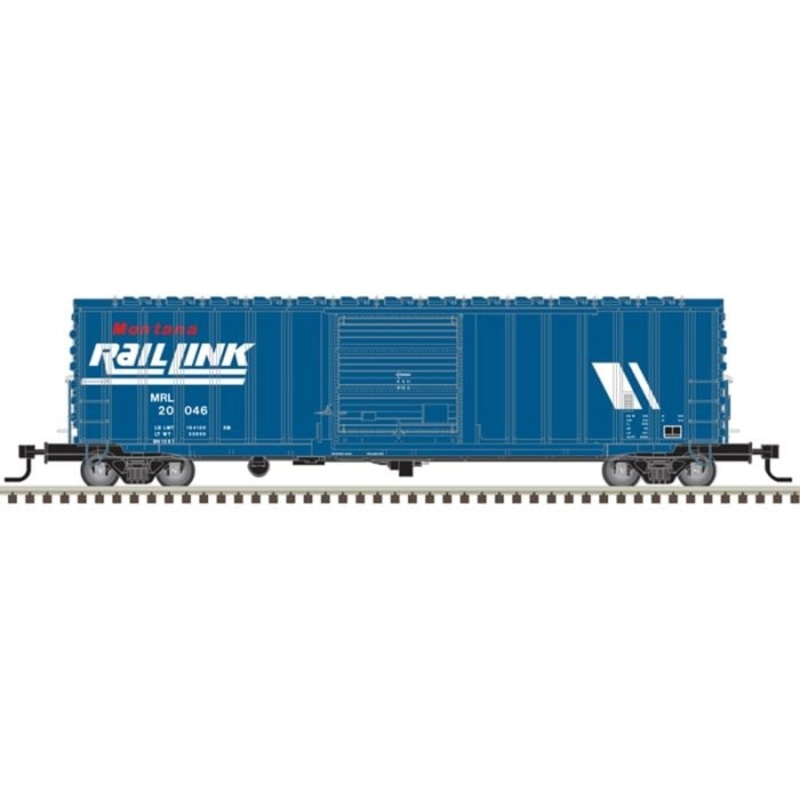 Atlas 50006359 N Montana Rail Link 50′ Precision Design Boxcar #200052