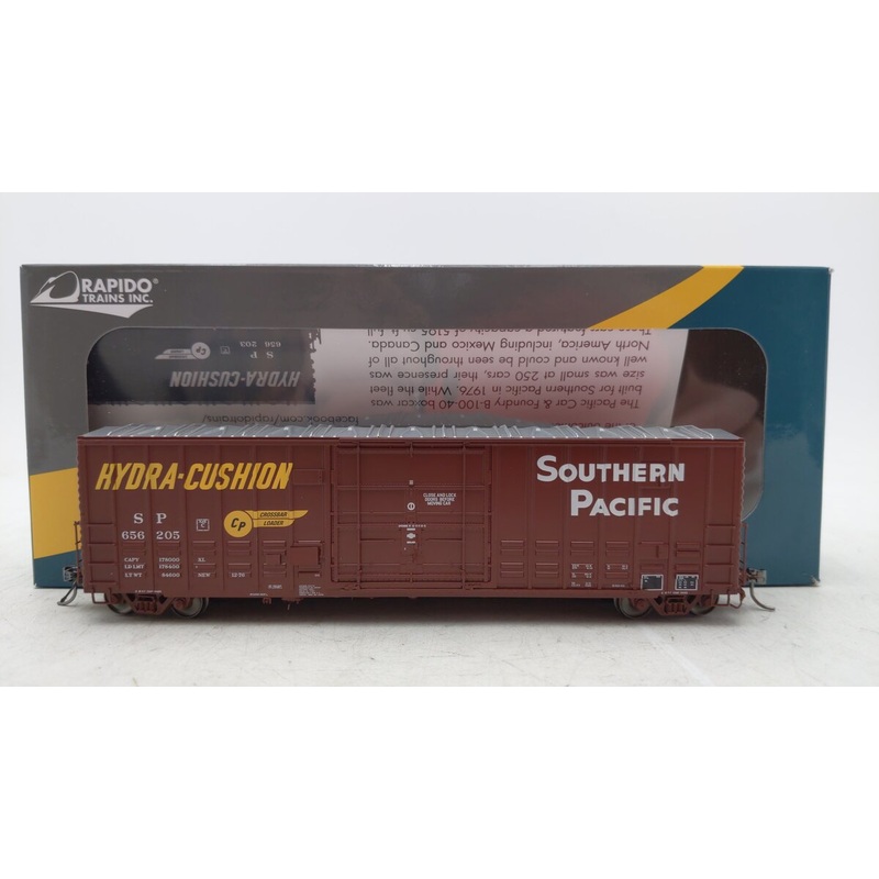 Rapido Trains 656205 HO PC&F B-100-40 Box Car Southern Pacific #656205 EX/Box