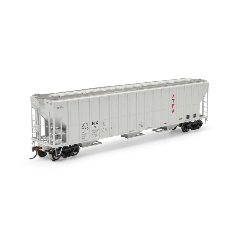Athearn ATH-1311 HO XTRA FMC 4700 Covered Hopper #77019
