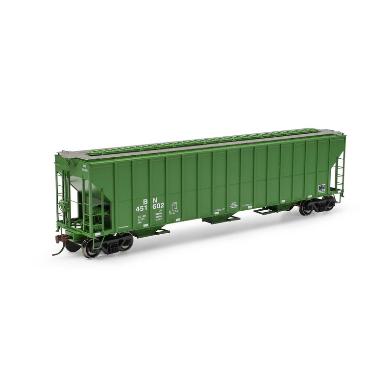 Athearn ATH-1313 HO Burlington Northern FMC 4700 Covered Hopper #451602