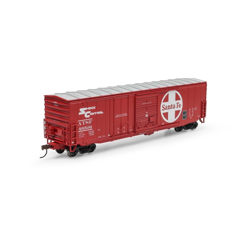 Athearn ATH-1333 HO ATSF 50′ ACF Combo Door Boxcar #49506