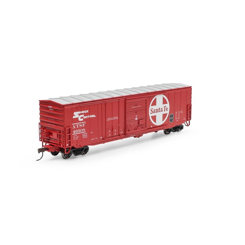 Athearn ATH-1335 HO ATSF 50′ ACF Combo Door Boxcar #49508