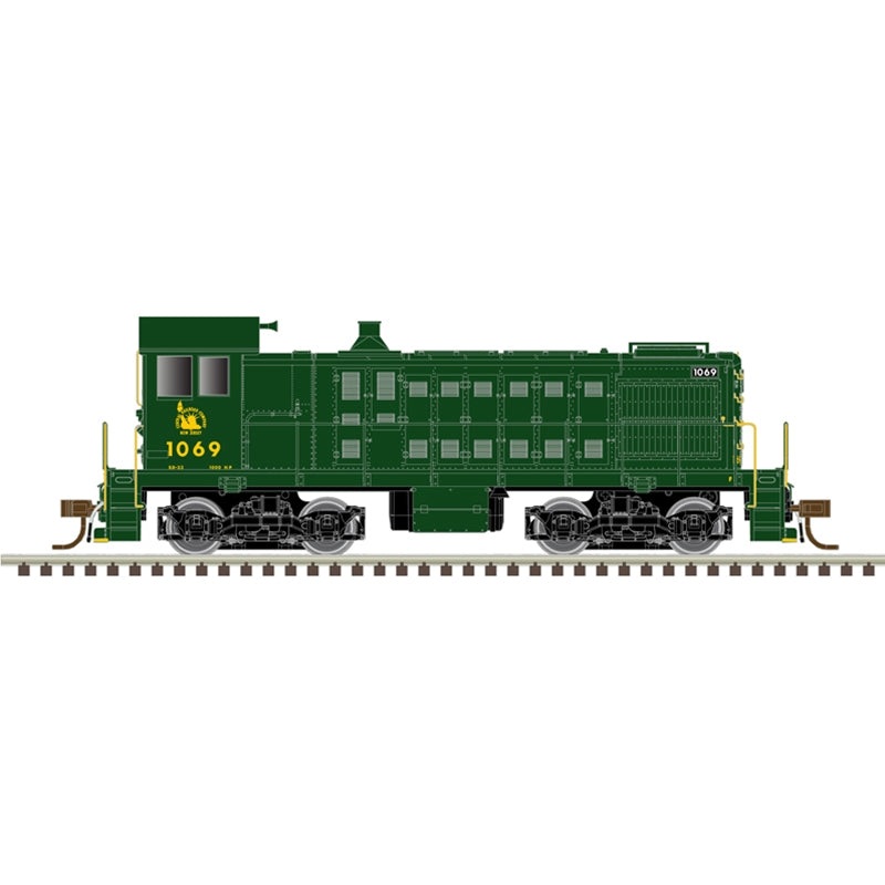 Atlas 40005694 N Central Railroad of New Jersey ALCO S-2 Diesel Locomotive #1069