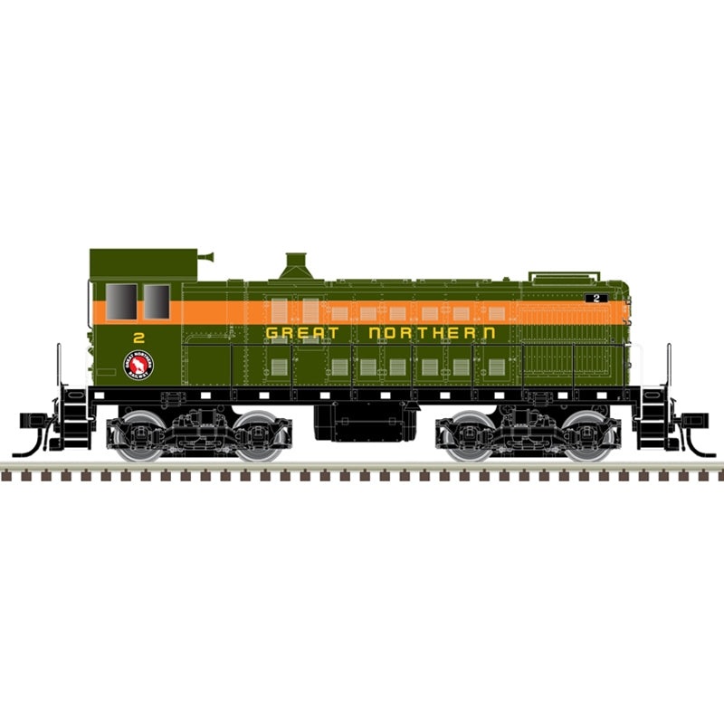 Atlas 40005700 N Great Northern ALCO S-2 Diesel Locomotive #7