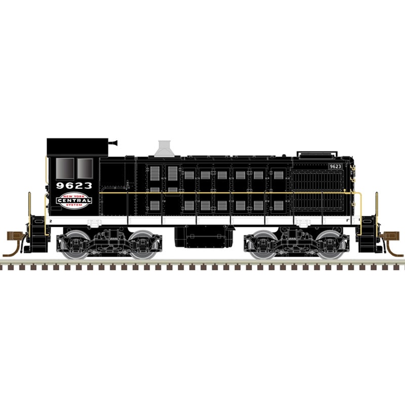Atlas 40005701 N New York Central ALCO S-2 Diesel Locomotive #9623