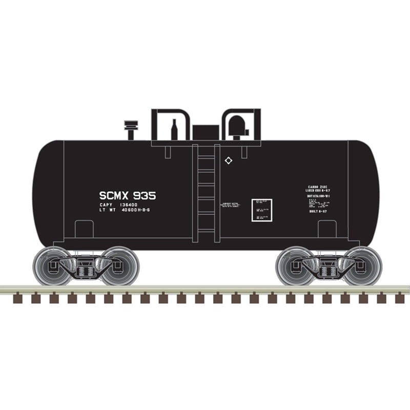 Atlas 50006882 N SCMX Beer Can Shorty Tank Car #947