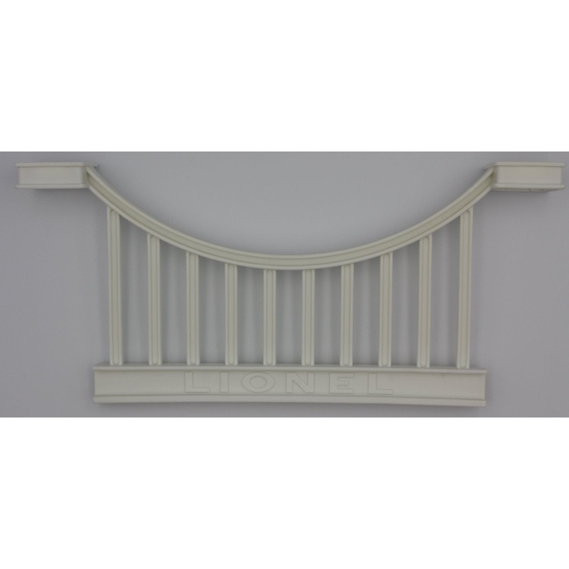 Lionel 11296-007 White Heavy Duty Plastic Polar Express Suspension Bridge Half