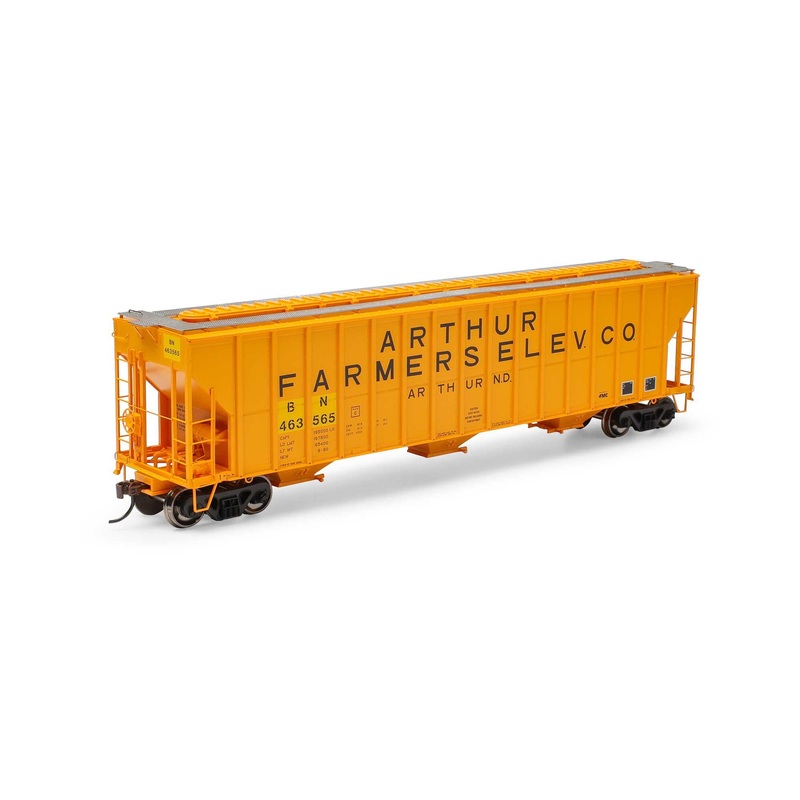 Athearn ATH-1319 HO Burlington Northern FMC 4700 Covered Hopper #463565