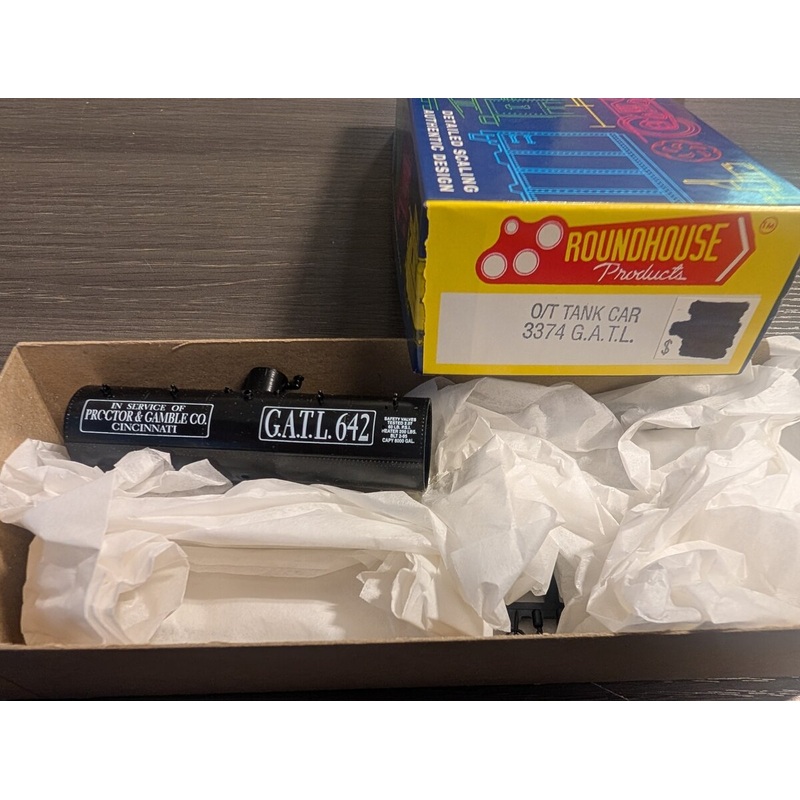 Roundhouse 3374 HO G.A.T.L. O/T Tank Car #642 Kit