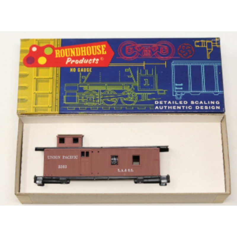 Roundhouse 3401 HO Union Pacific Old Timer Caboose Kit #3303