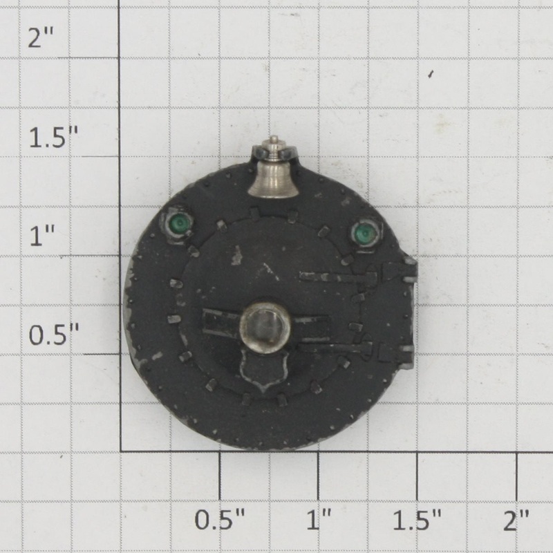 American Flyer PA8960B Die-Cast Black Boiler Front with Lens and Bell