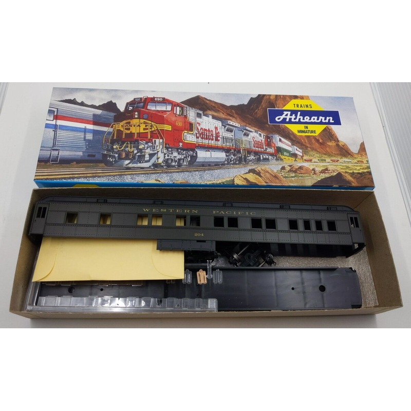 Athearn 2475 HO STEEL LINER WESTERN PACIFIC PULLMAN CAR KIT