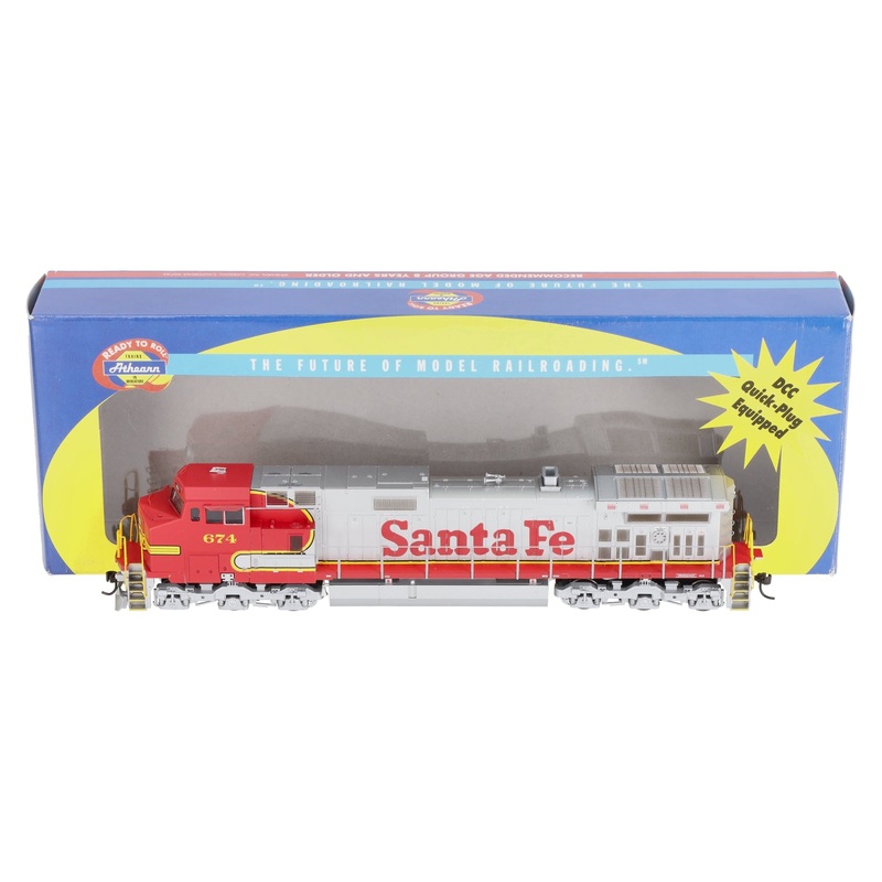 Athearn 80880 HO Scale Burlington N. Santa Fe Dash 9-44CW Diesel Locomotive #674 LN/Box