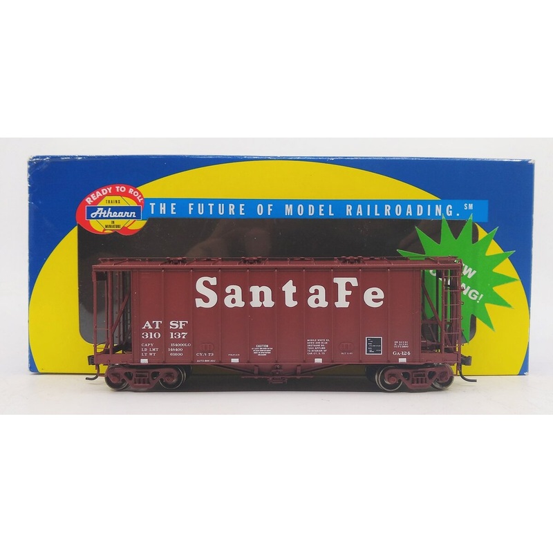 Athearn 87502 HO Santa Fe 40′ 2600 Airslide Hopper #310137 LN/Box