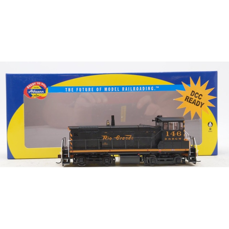 Athearn 98125 HO Denver & Rio Grande Western SW1000 Locomotive #146 (DCC Ready) NIB