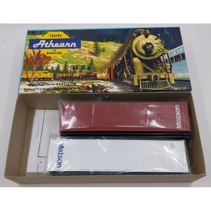 Athearn Blue Box 40 FT Container Matson HO Scale 5741