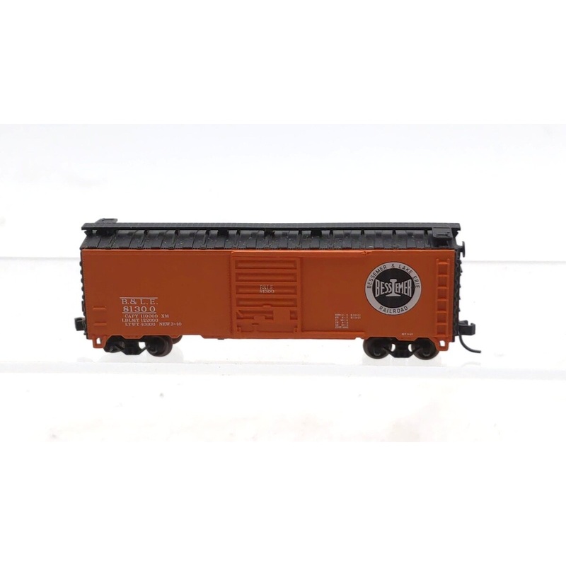 Atlas 34594 N Scale Bessemer & Lake Erie 40′ PS-1 Boxcar #81300 LN