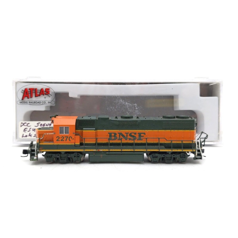Atlas 40003613 N Burlington Northern Santa Fe GP38-2 Diesel Loco #2270 w/DCC VG/Box