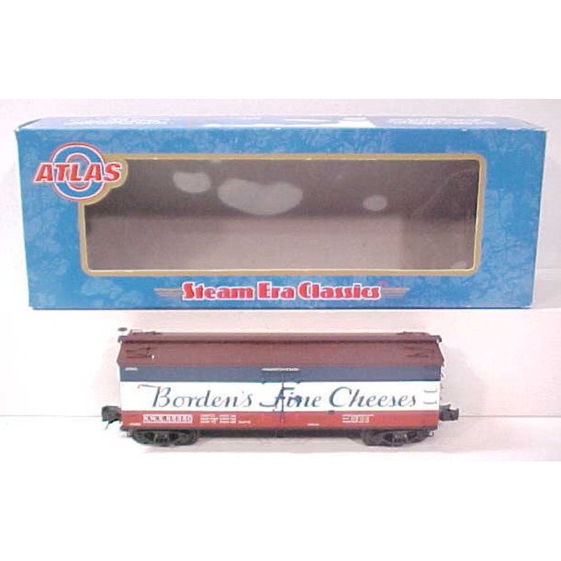 Atlas 6704-1 Borden’s Refrigerator Car (3-Rail) NIB