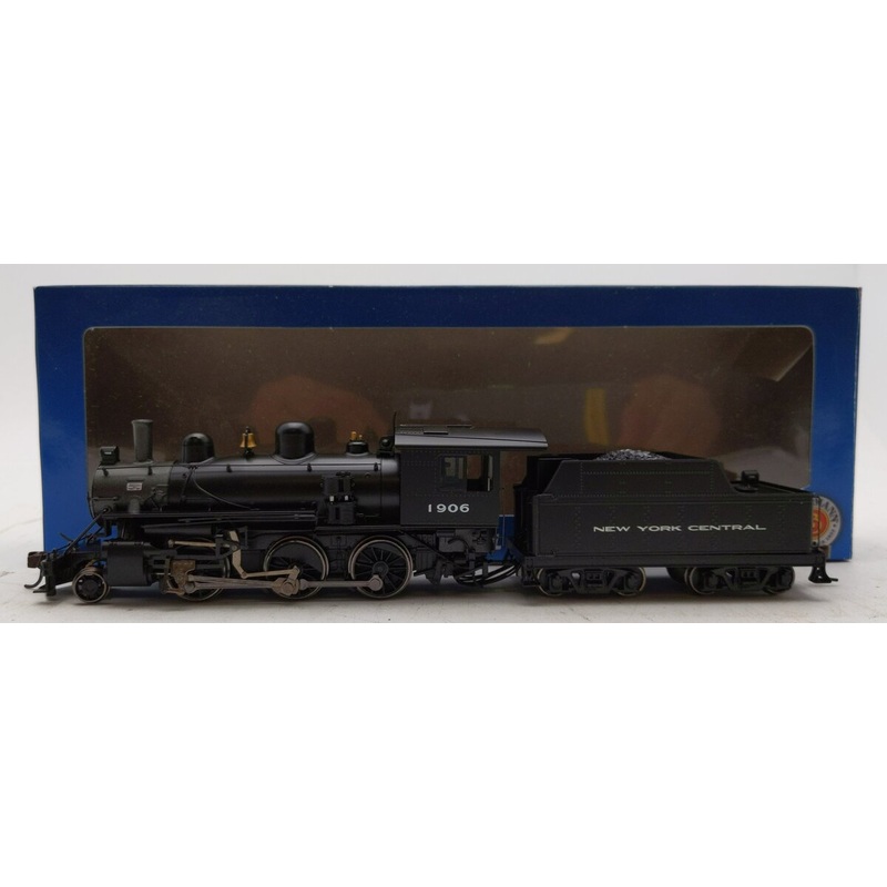 Bachmann 51702 HO New York Central Alco 2-6-0 Steam Locomotive & Tender #1906 LN/Box