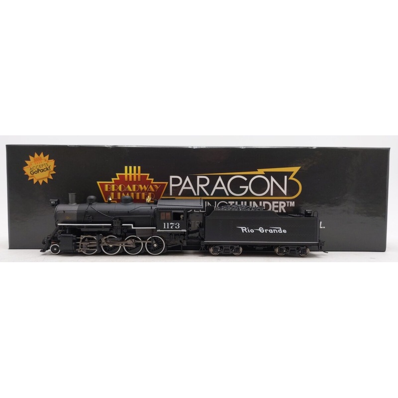 Broadway Limited 6347 HO D&RGW 2-8-0 Consolidation Steam Locomotive #1173 NIB