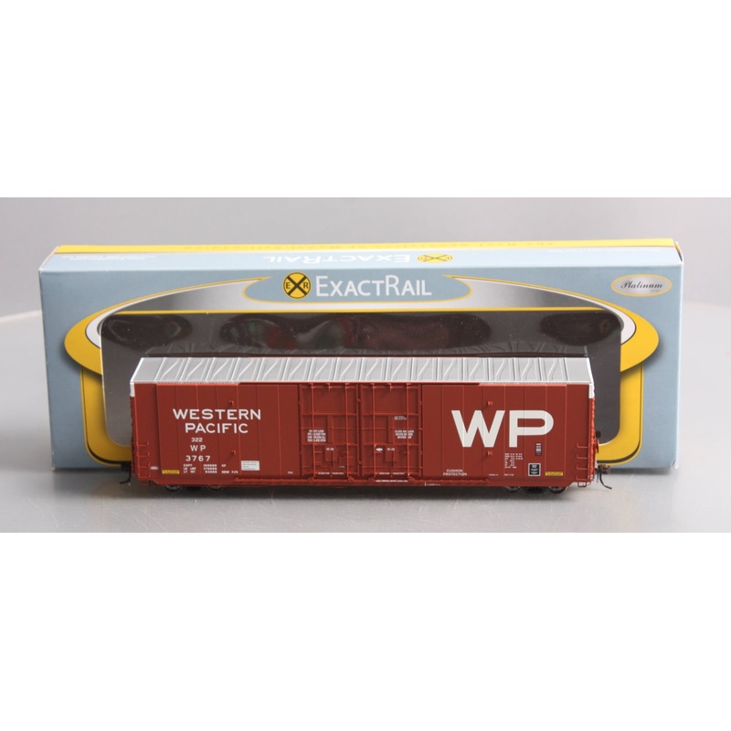 ExactRail EP-80302-3 HO WP Greenville 60′ Double Plug Door Boxcar #3767 NIB