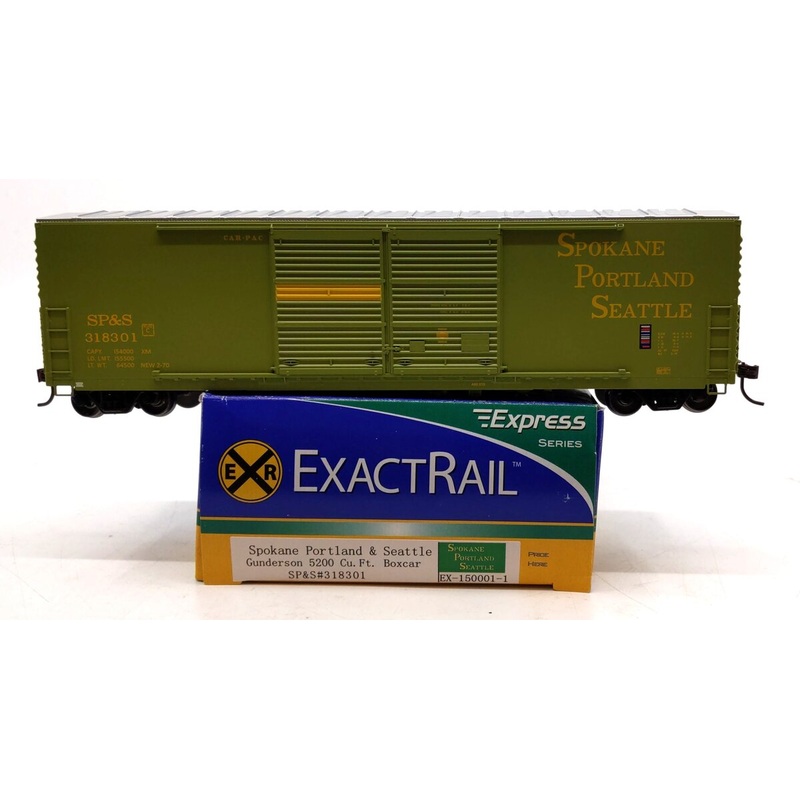 ExactRail EX-150001-1 HO Spokane Portland & Seattle Gunderson Boxcar #318301 LN/Box