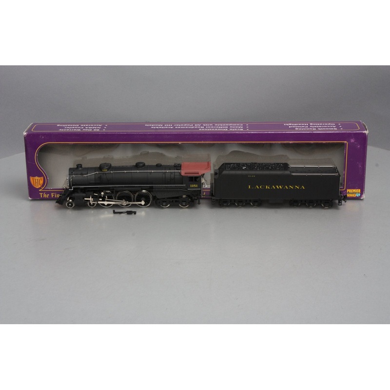IHC 23009 HO Scale Lackawanna 4-6-4 Steam Locomotive & Tender LN/Box