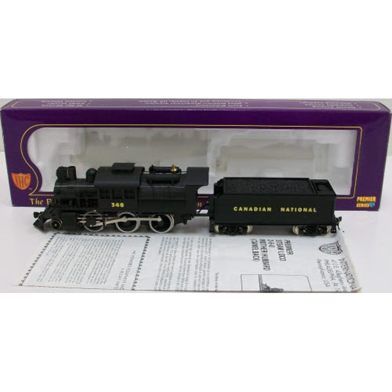 IHC 23155 HO Canadian National 2-6-0 Steam Locomotive #348 LN/Box