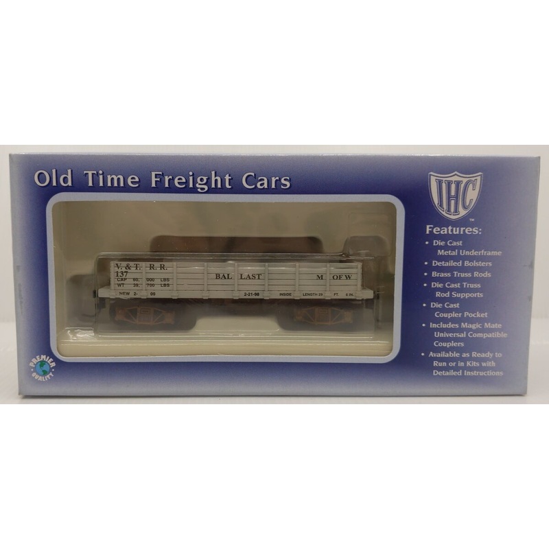 IHC 58199 HO Scale Virginia & Truckee Old Time Gondola #137 LN/Box